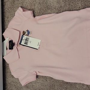 Girl pink Polo shirt